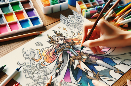 Cara Seru Mewarnai Karakter Mobile Legends dengan Berbagai Teknik Kreatif