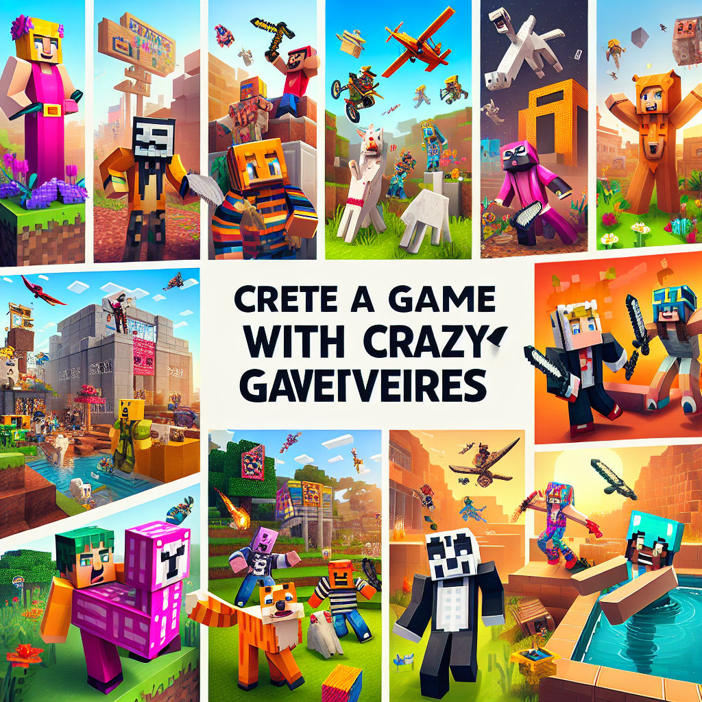 10 Wild and Wacky Crazy Games in Minecraft You Need to Try