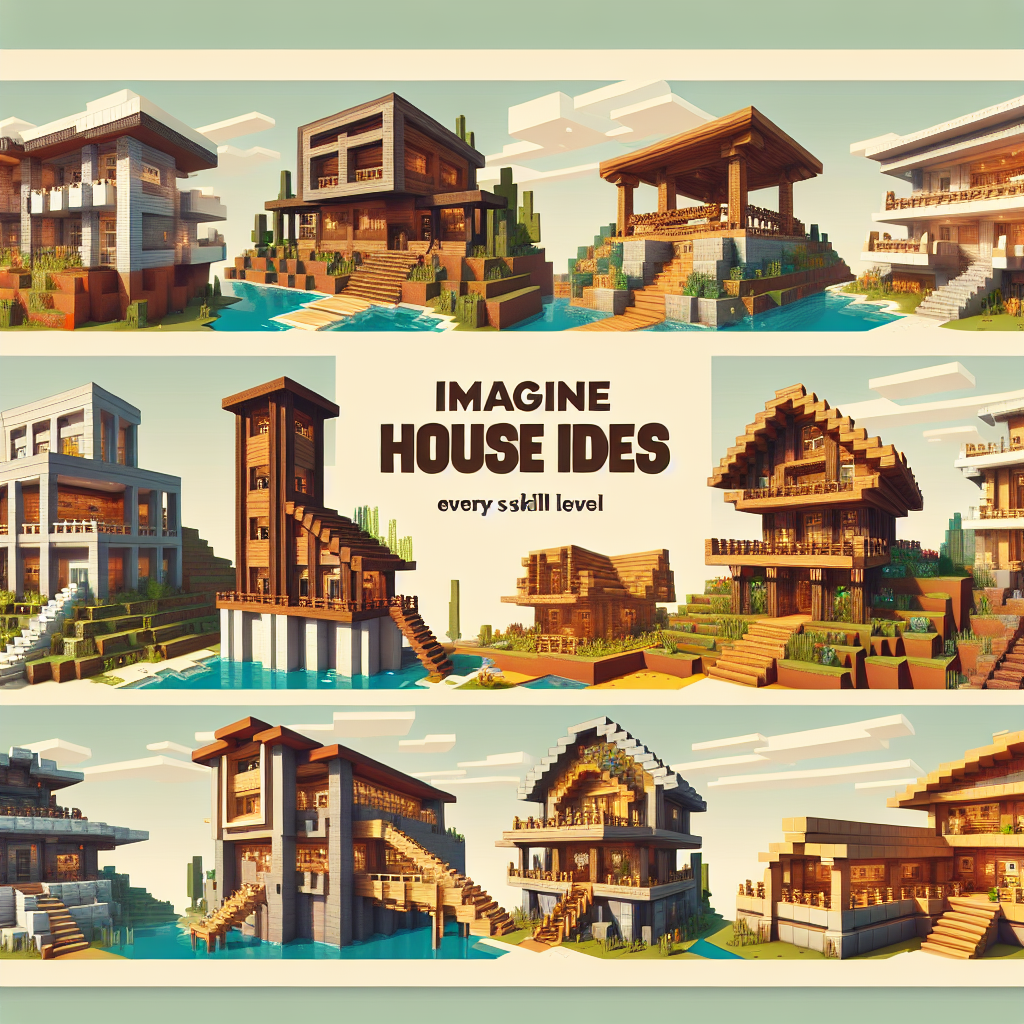 10 Inspiring Minecraft House Ideas for All Skill Levels