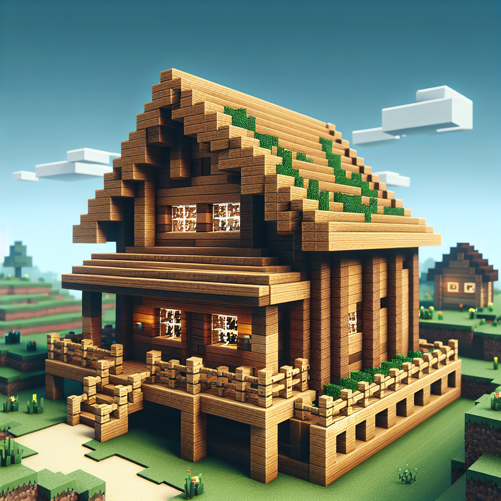Inspirasi Desain Rumah Minecraft Kayu: Cara Membangun dan Mendesain Rumah Kayu yang Mempesona